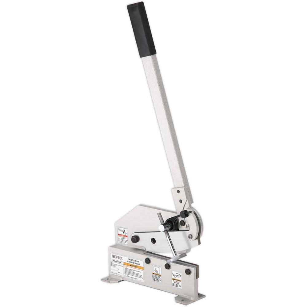 Shop Fox 8″ Metal Cutting Plate Shear - Ascmtools