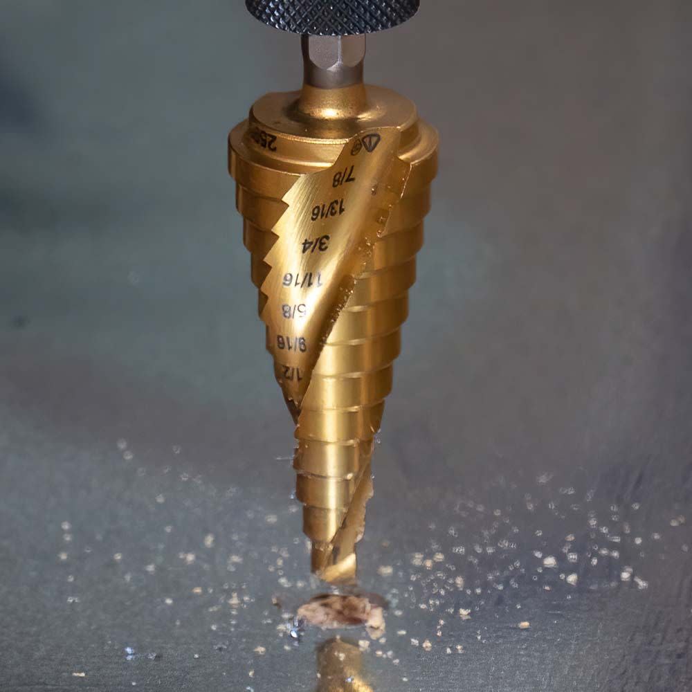 Klein Tools 3/16″ to 7/8″ Step Drill Bit VACO - Ascmtools