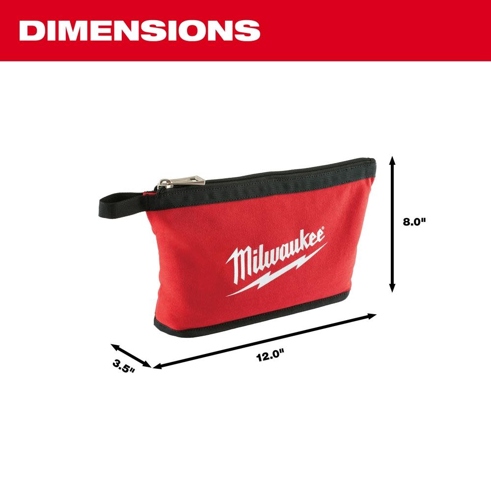 Milwaukee Zipper Pouch - Ascmtools