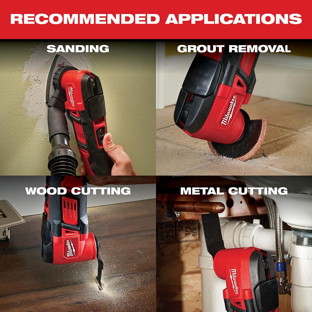 Milwaukee M18 Multi-Tool – Tool Only - Ascmtools