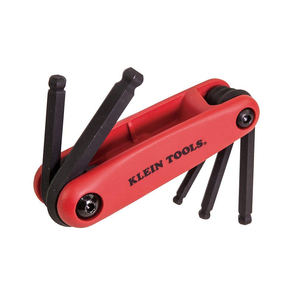 Klein Tools Five Key Ball Hex Set Metric - Ascmtools