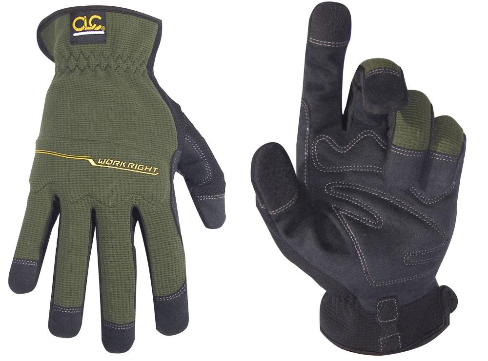 CLC WorkRight OC Work Gloves Open Cuff Hi-Dexterity Medium - Ascmtools