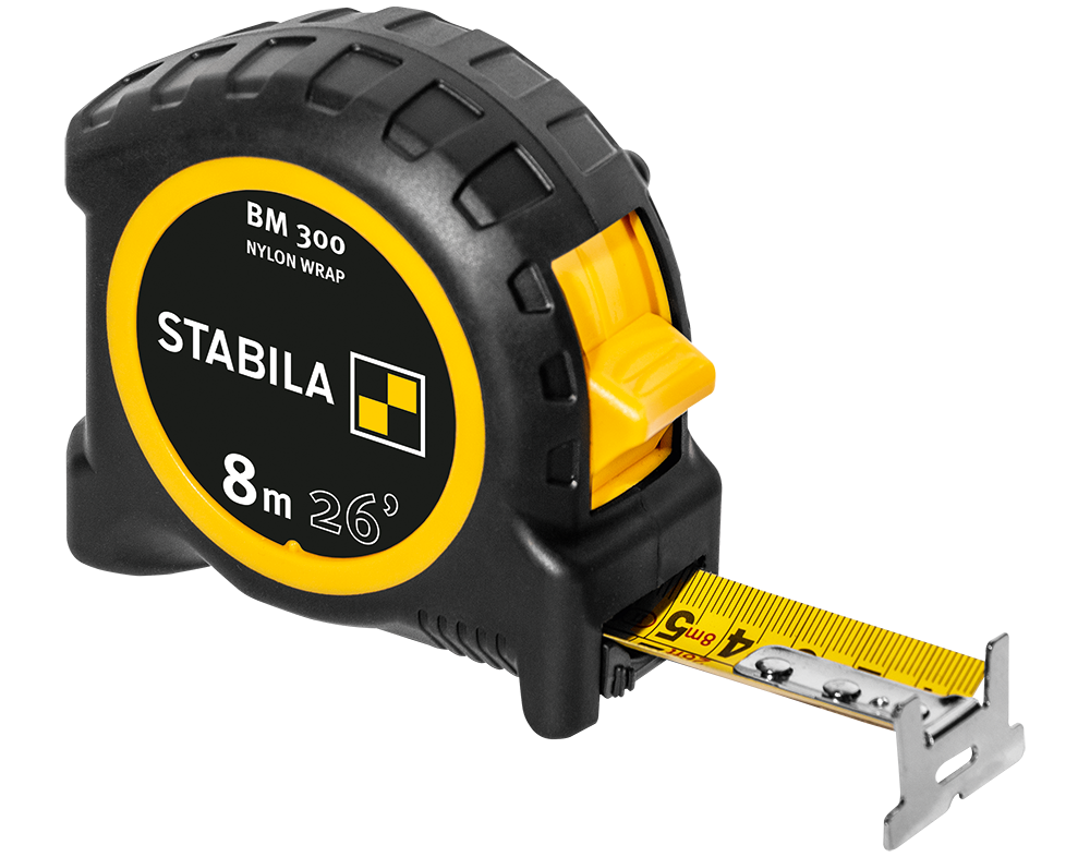 Stabila Tape Measure BM 300 8M 26 Feet CM+Inch - Ascmtools