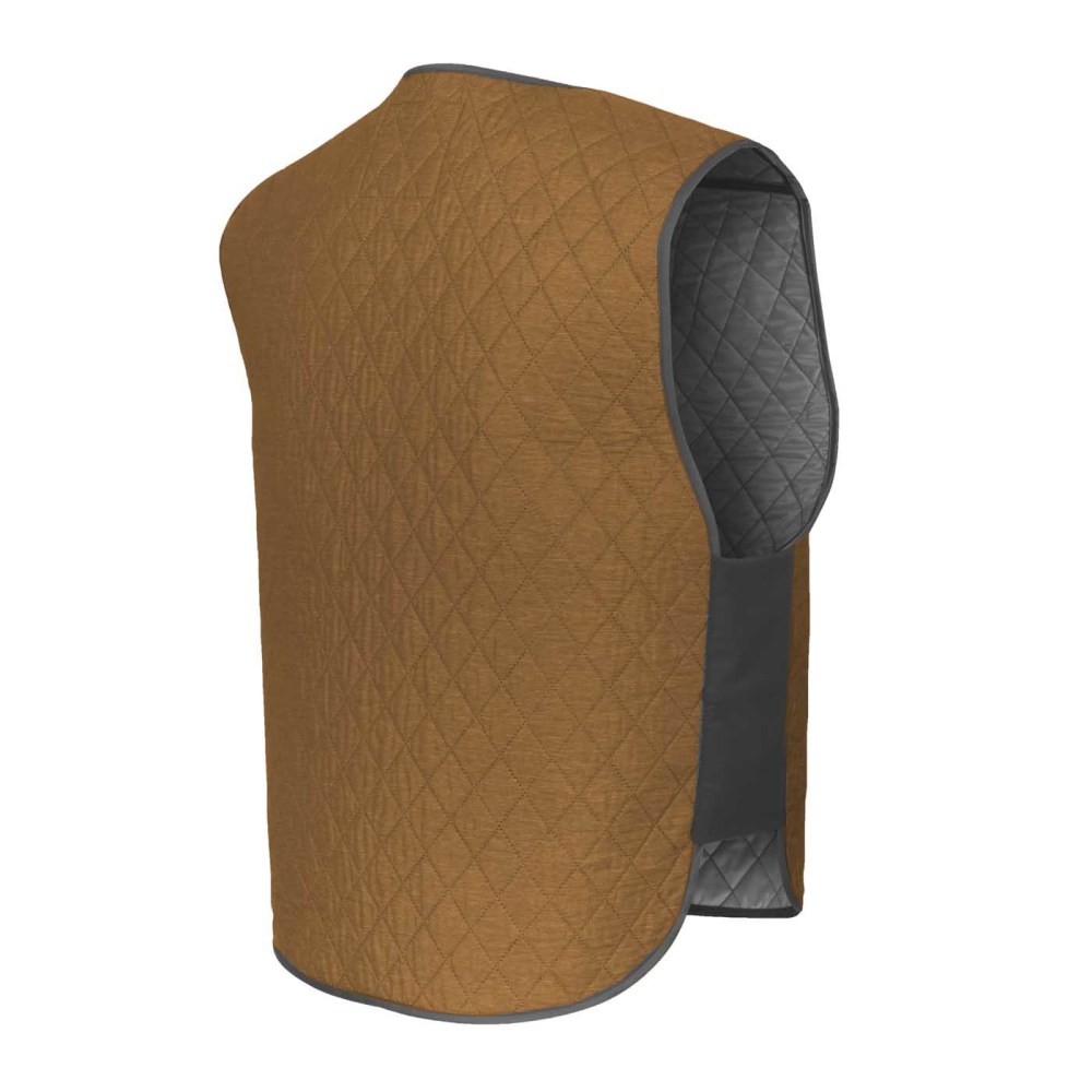 Mobile Cooling Vest Unisex Khaki 4X - Ascmtools
