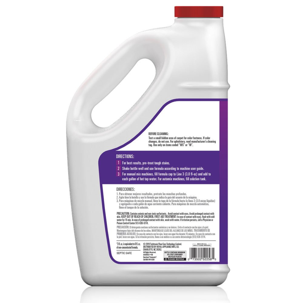 Hoover Residential Vacuum Paws & Claws Carpet Cleaner Solution Deep Cleaning 128oz - Ascmtools