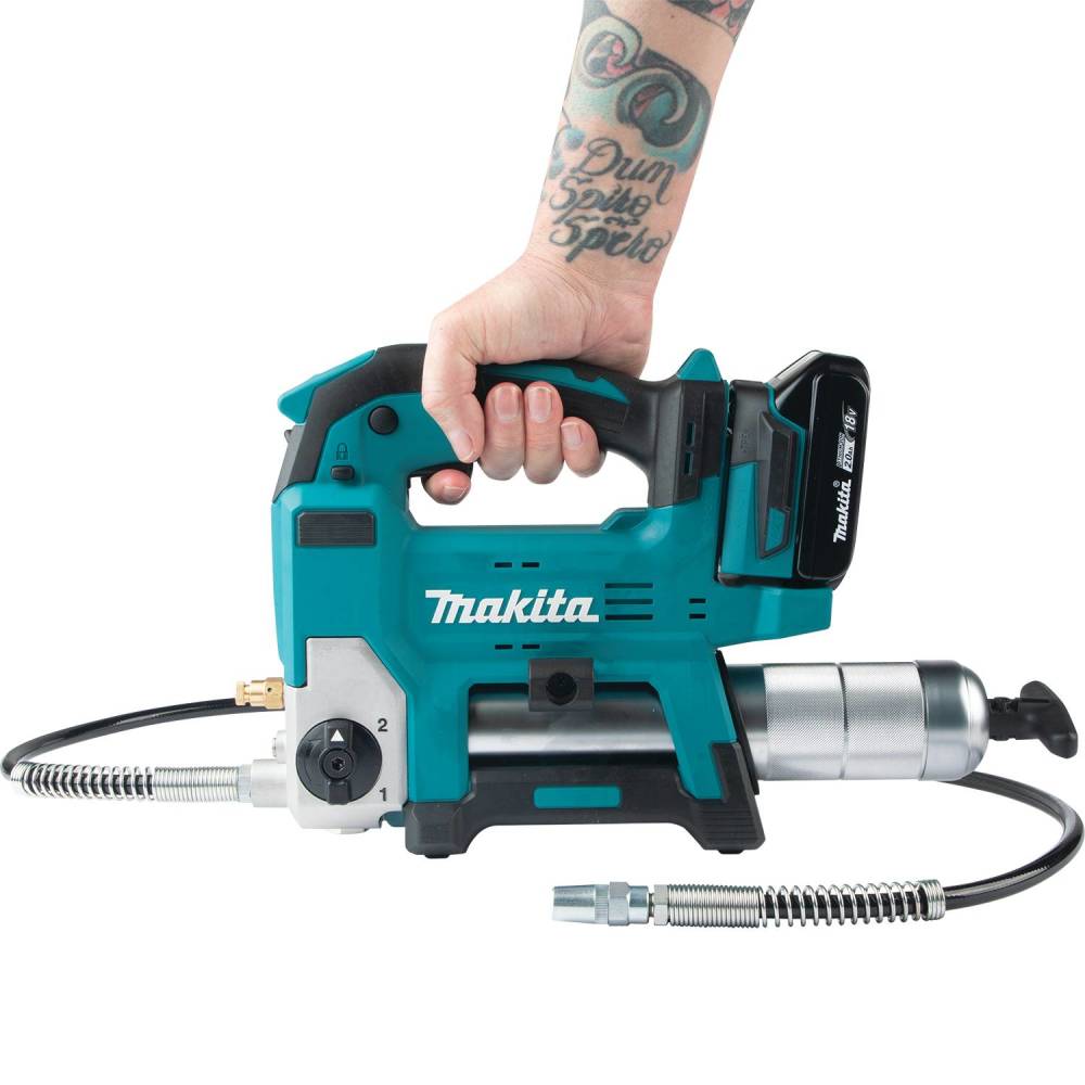 Makita 18V LXT Grease Gun Kit Lithium Ion Grease Gun Kit - Ascmtools