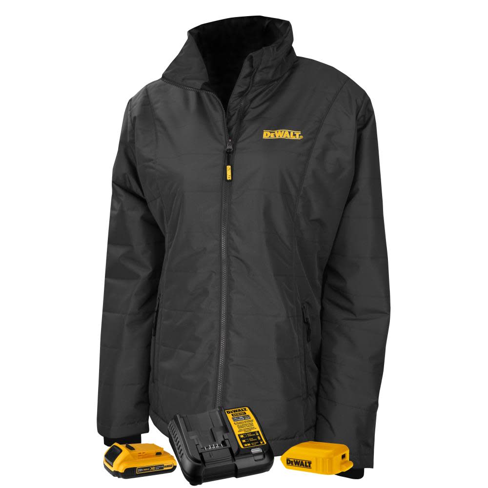 DEWALT Heated Kit Jacket Ladies Quilted 2X - Ascmtools