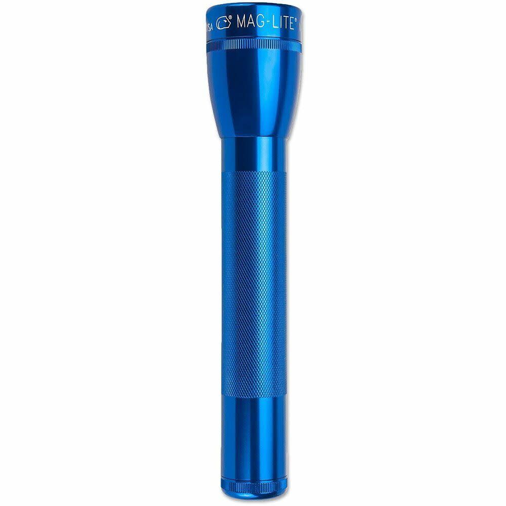 Maglite Flashlight ML25LT 173 Lumens Blue LED 2 Cell C - Ascmtools