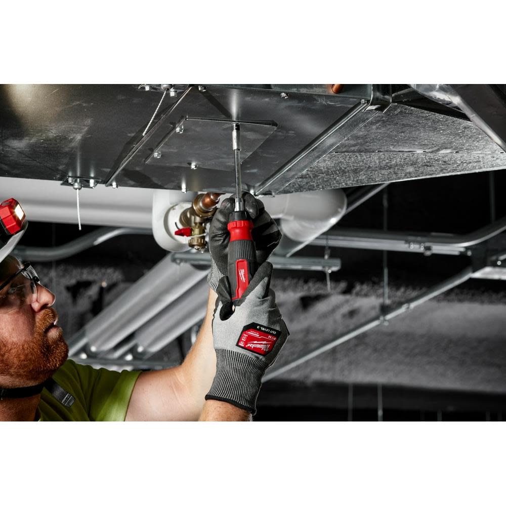Milwaukee 27-in-1 Ratcheting Multi-Bit Screwdriver - Ascmtools
