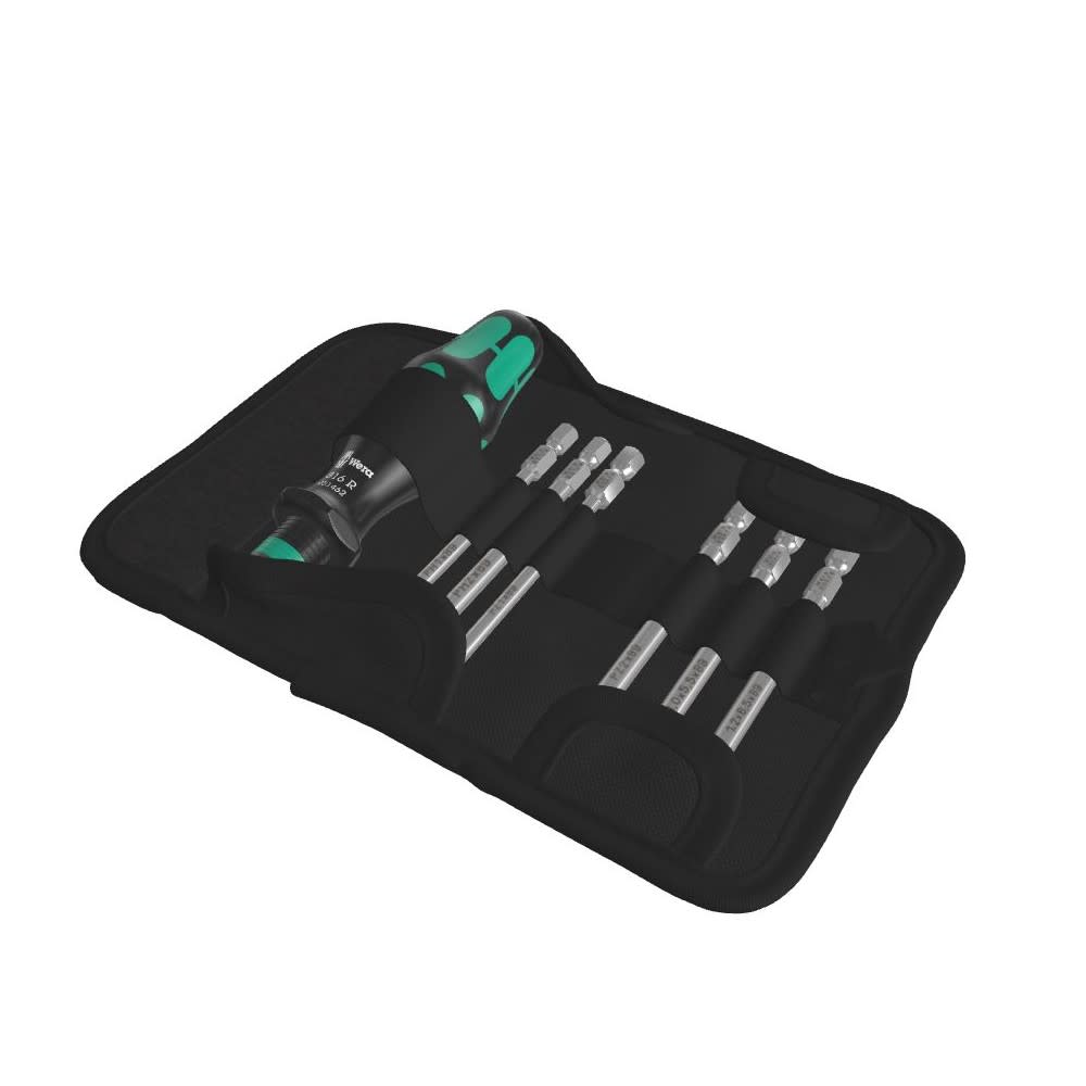 Wera Tools Kraftform Kompakt 40 Screwdriver with Bits 7pc - Ascmtools