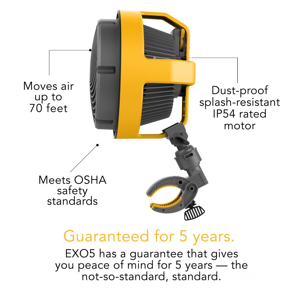 Vornado EXO5 Heavy Duty Air Circulator - Ascmtools