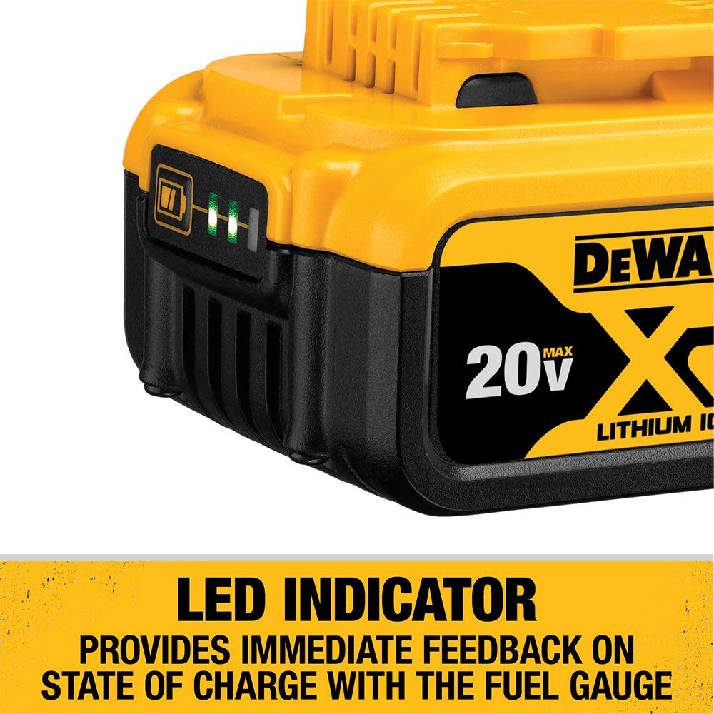 DEWALT 2-Pack 20-Volt 5.0-Amp Hours Lithium Power Tool Batteries - Ascmtools