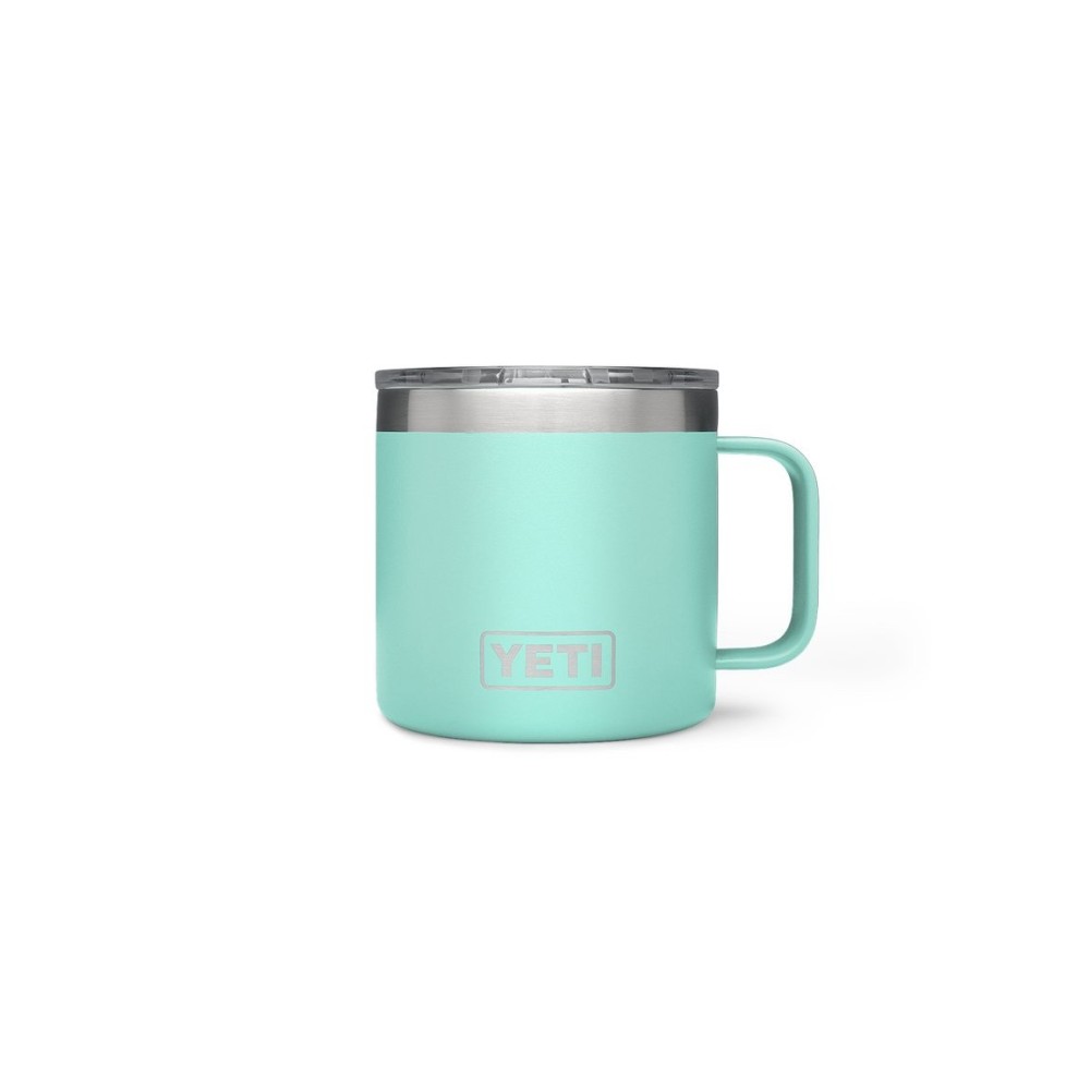 Yeti Rambler Mug with MagSlider Lid 14oz Seafoam - Ascmtools