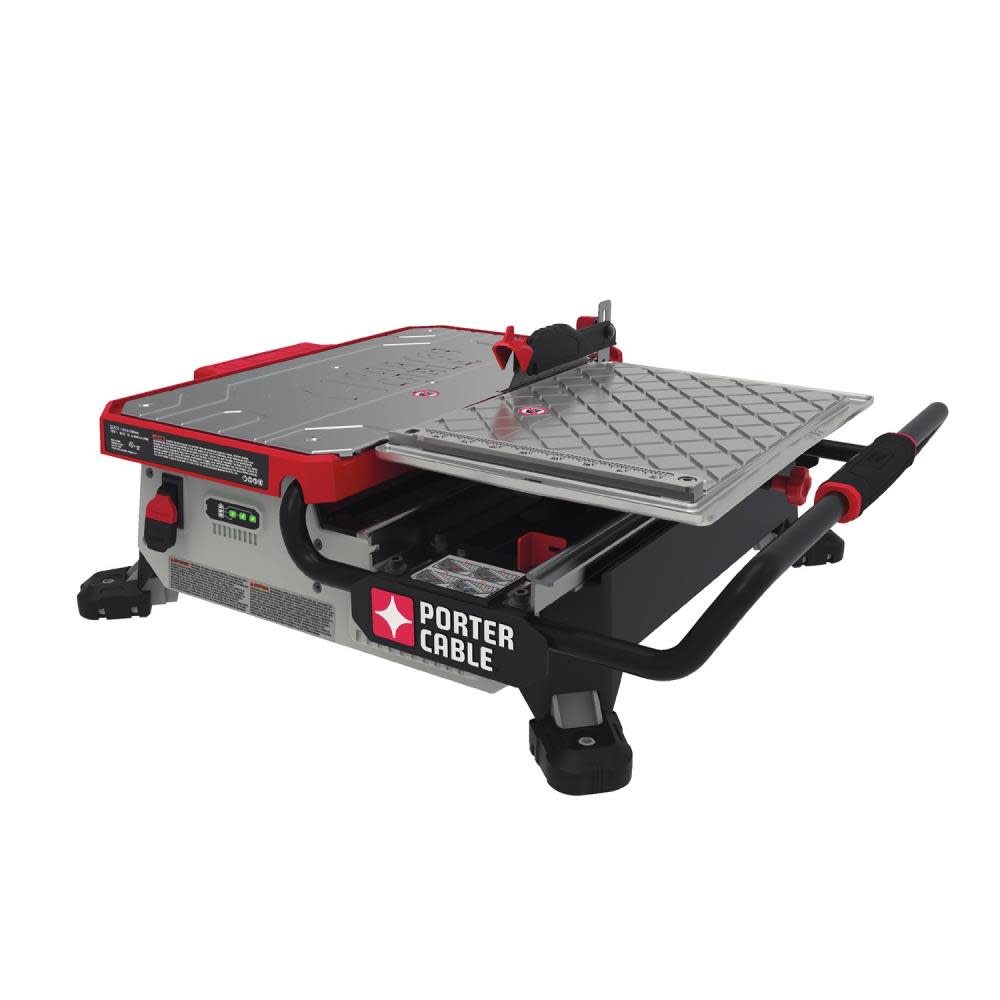 Porter Cable 20V MAX 7-in Sliding Wet Tile Saw - Ascmtools
