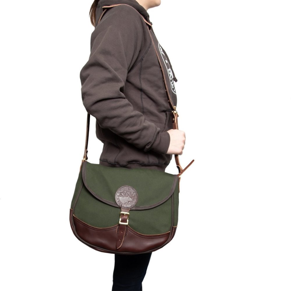 Duluth Pack 6 Liters Capacity Olive Drab Large Deluxe Shell Purse - Ascmtools