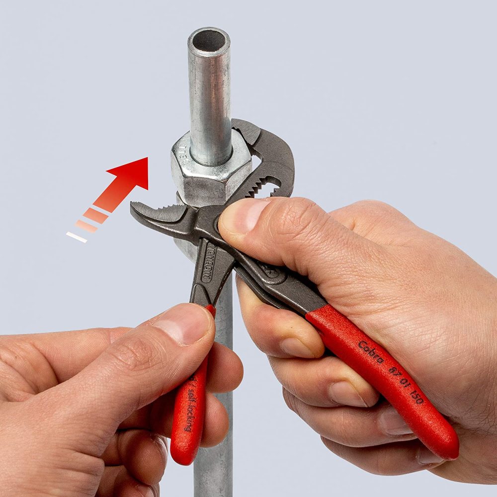 Knipex Cobra Hightech Water Pump Pliers 150mm - Ascmtools