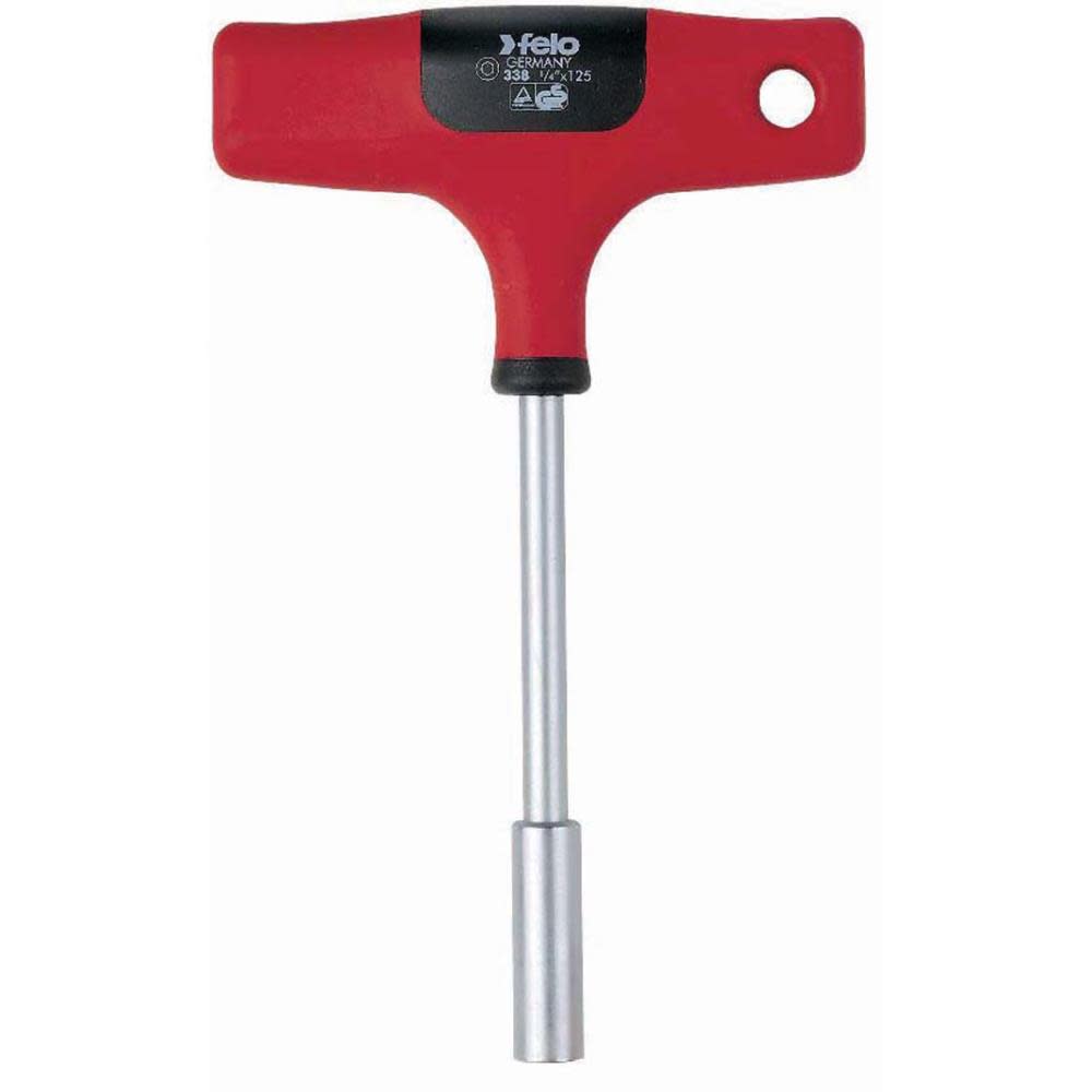 Felo T-Handle Hex Bit Holder – 1/4 In. x 5 In. - Ascmtools