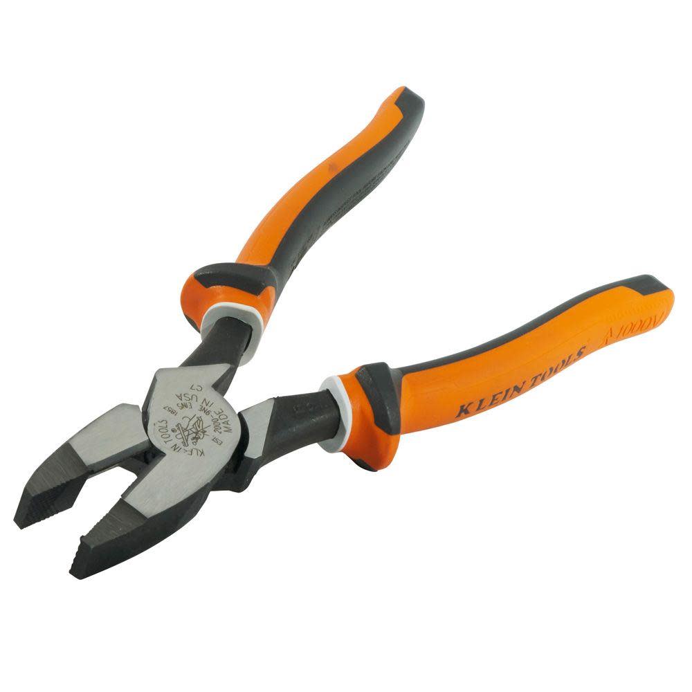 Klein Tools Pliers Insulated HD Side Cutting - Ascmtools