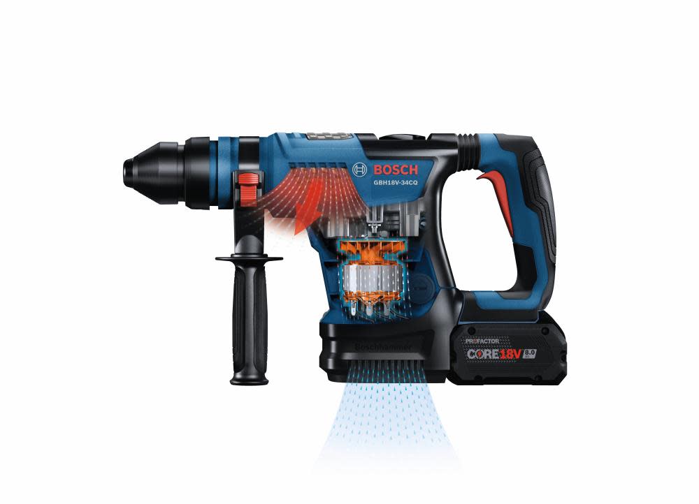 Bosch PROFACTOR 18V Rotary Hammer 1 1/4″ Bare Tool - Ascmtools