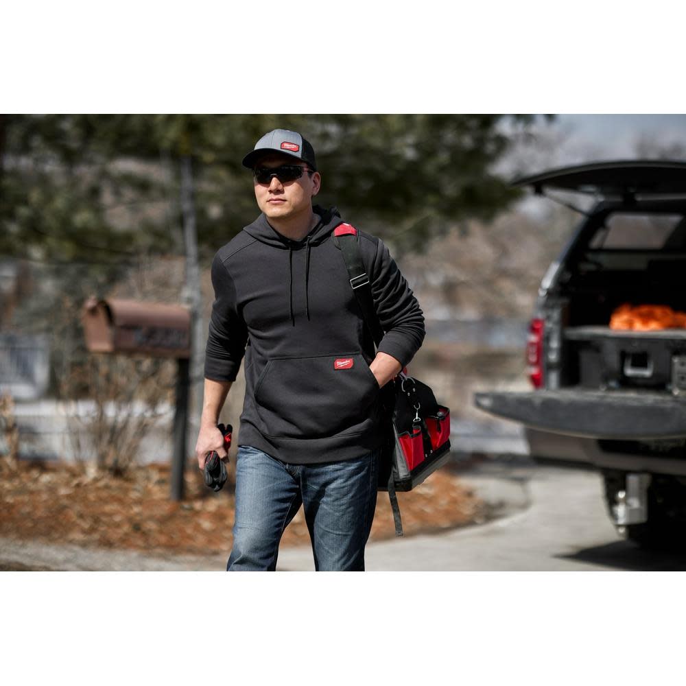 Milwaukee Midweight Pullover Hoodie Blue 2X - Ascmtools