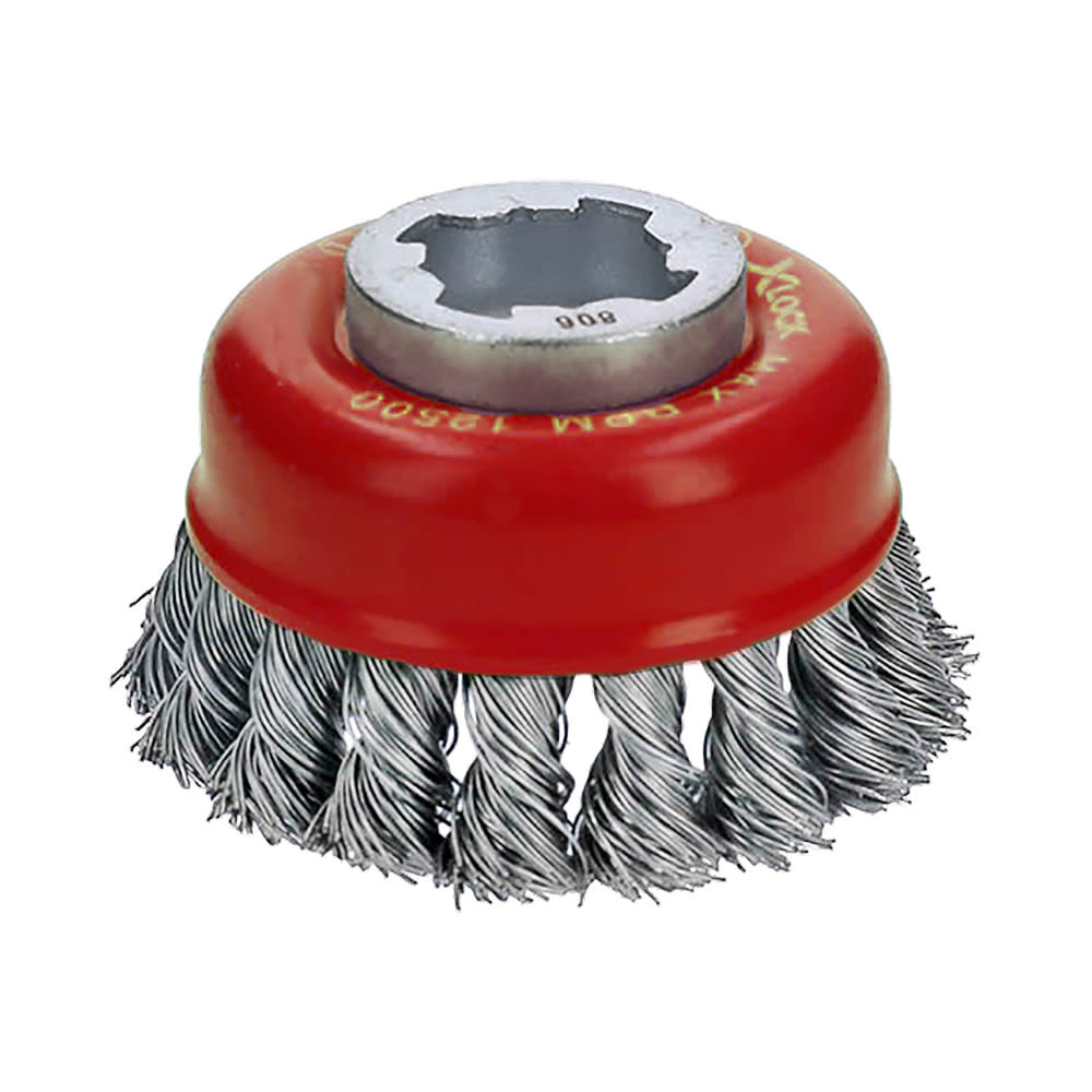 Diablo Tools 2-3/4 in. X-LOCK Stainless Steel Knot Cup Brush - Ascmtools