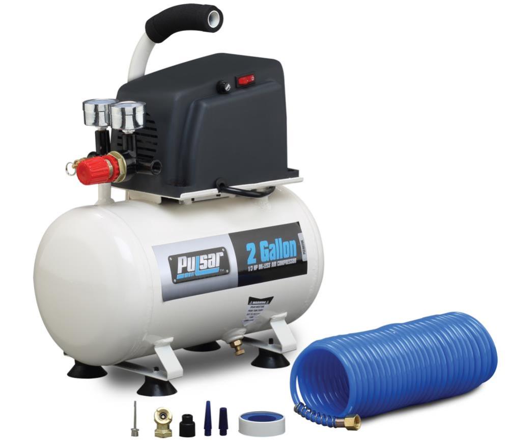 Pulsar Products 2 Gallon Electric Air Compressor - Ascmtools