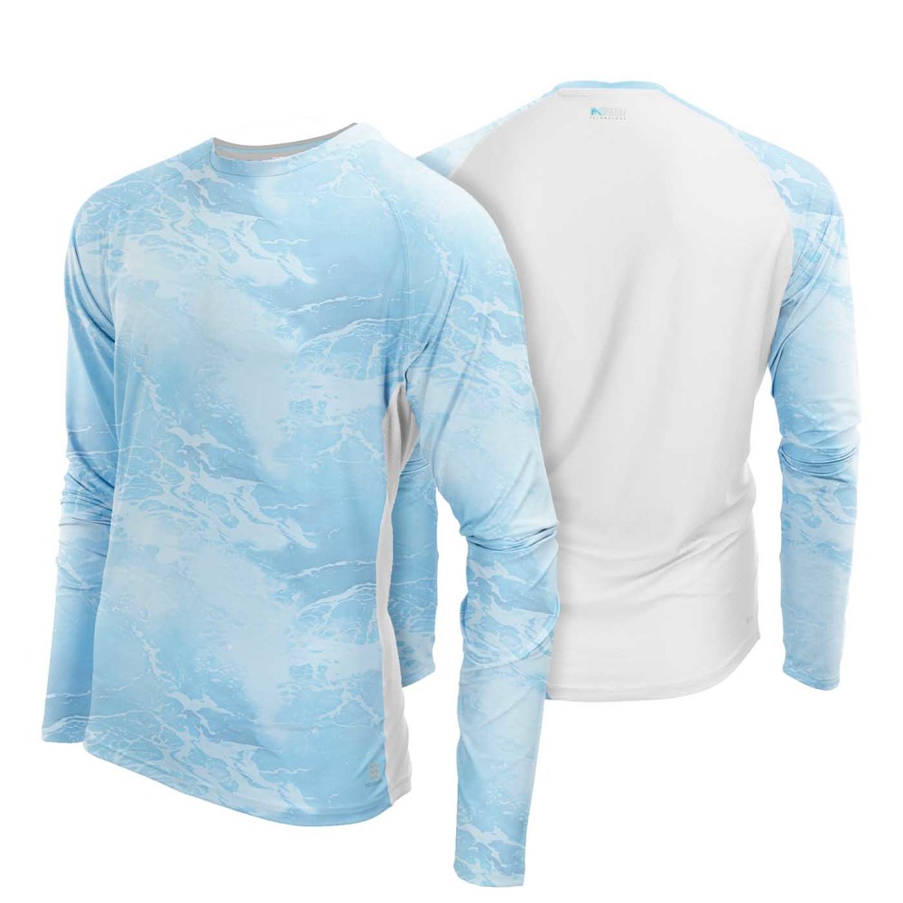 Mobile Cooling LS Shirt Men Ocean SM - Ascmtools
