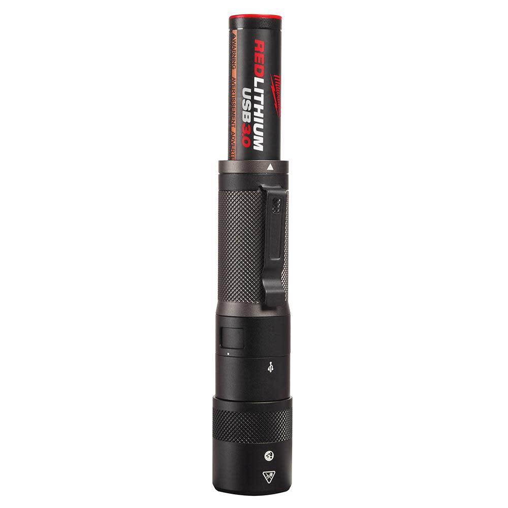 Milwaukee USB Rechargeable Twist Focus Flashlight Kit Bundle - Ascmtools