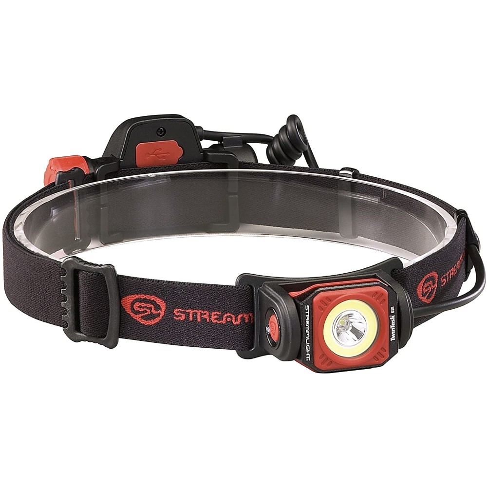 Streamlight Twin-Task Red USB Rechargeable MultiFunction Headlamp - Ascmtools
