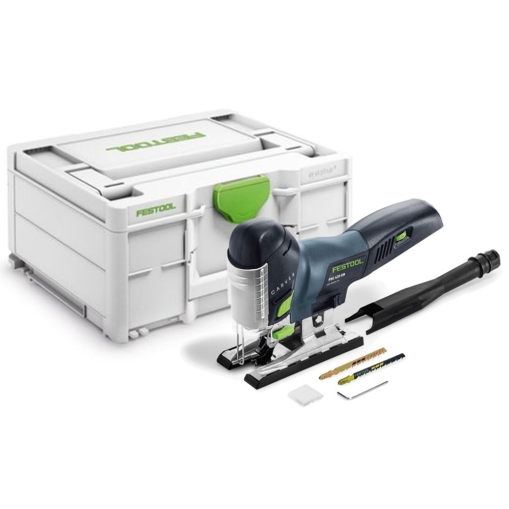 Festool PSC 420 EB Cordless Carvex Jigsaw BASIC/Tool Only with Systainer 576522 - Ascmtools
