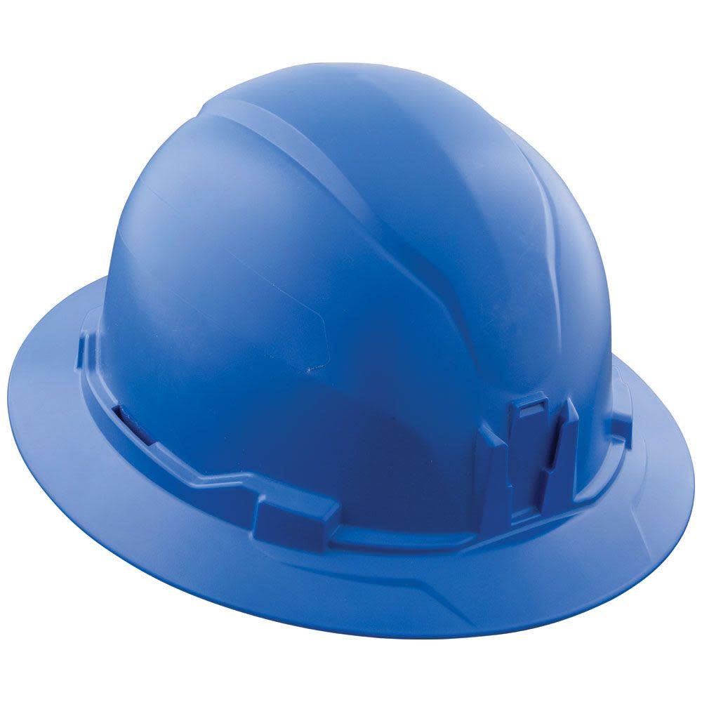 Klein Tools Hard Hat Non-vented Full Brim Blue - Ascmtools