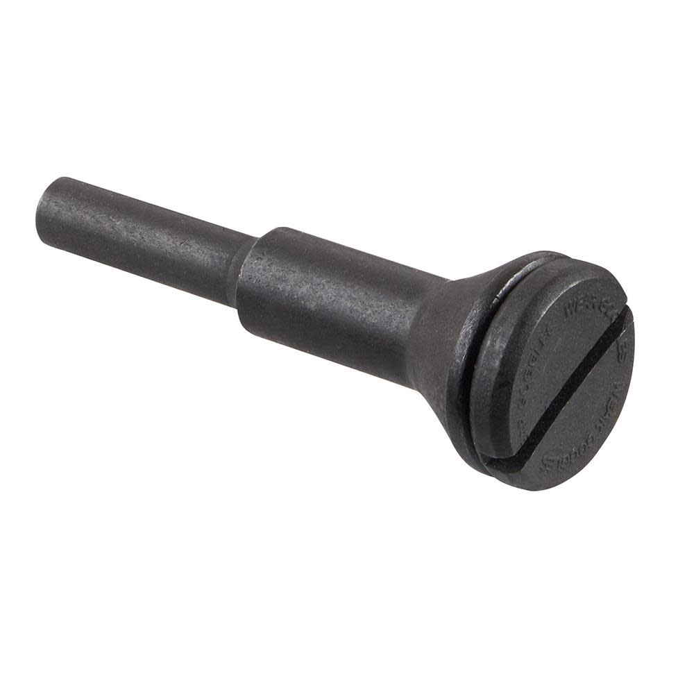 Milwaukee 1/4 in. Arbor Cut Off Wheel Adpt - Ascmtools
