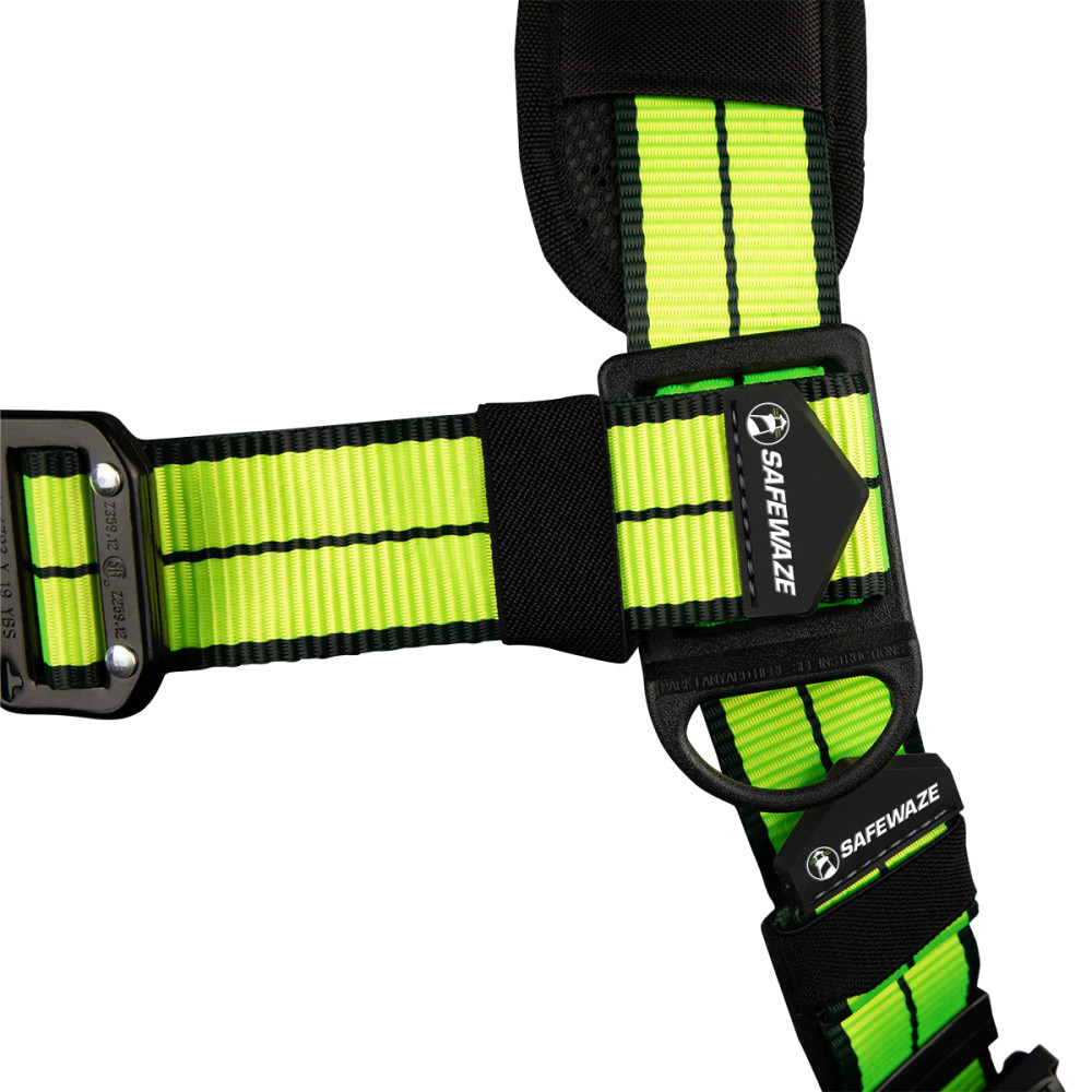 Safewaze S/M PRO+ Full Body Harness with 1D QC Chest - Ascmtools