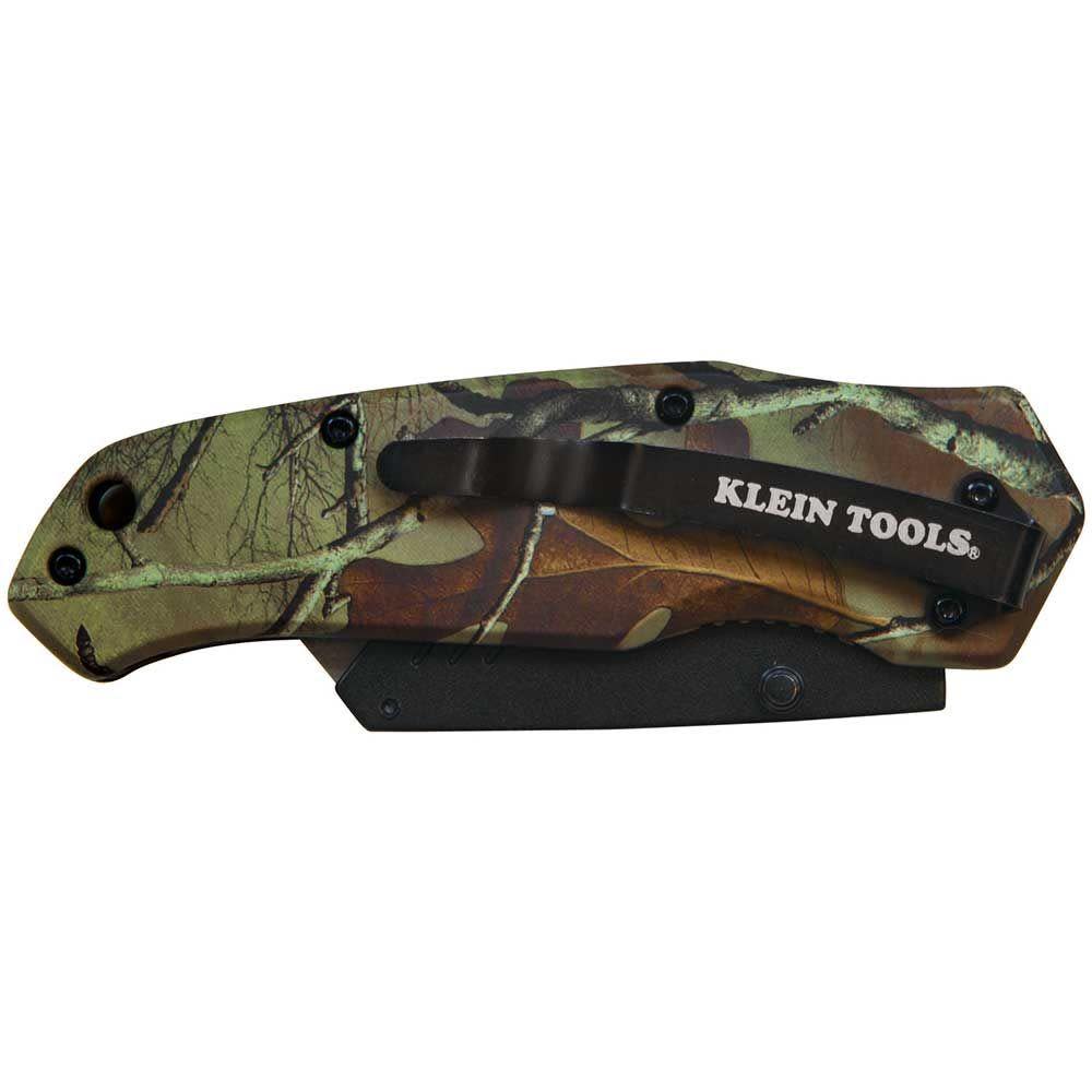 Klein Tools Folding Utility Knife Camo - Ascmtools