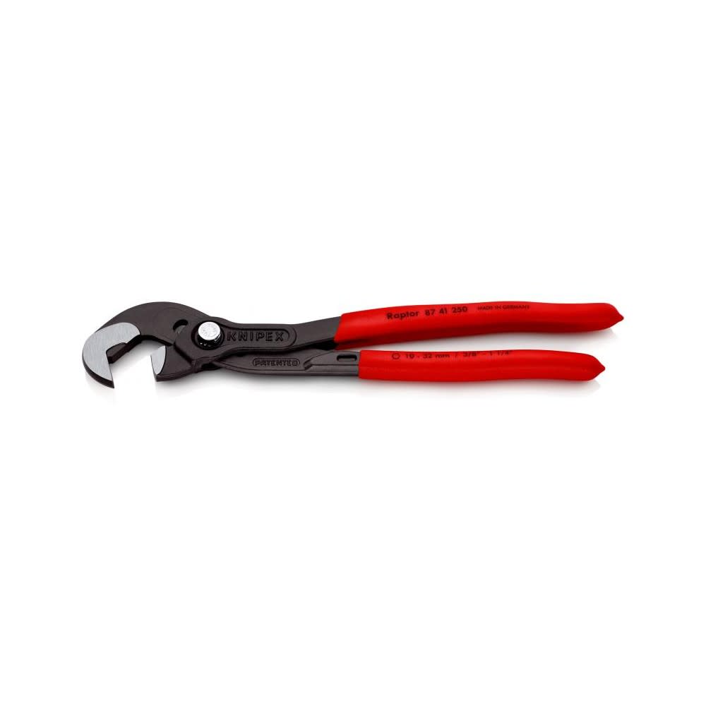 Knipex Multiple Slip Joint Spanner Raptor Pliers 250mm - Ascmtools