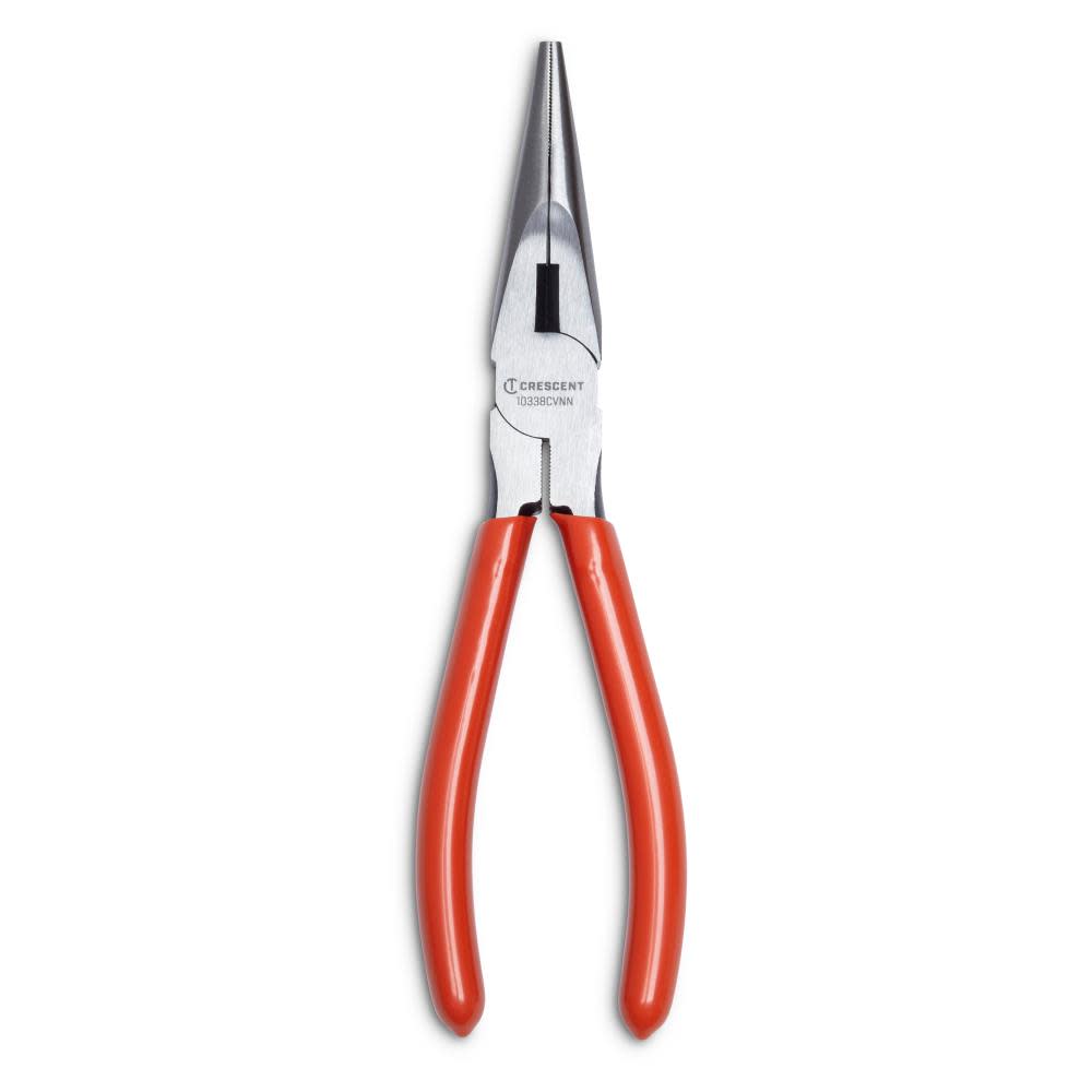 Crescent Plier 8″ Long Chain Nose Dipped Grip - Ascmtools