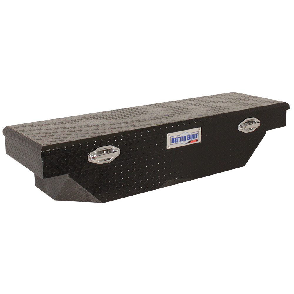 Better Built 61.5″ SEC Saddle Truck Tool Box UNIVERSAL GLOSS BLACK - Ascmtools
