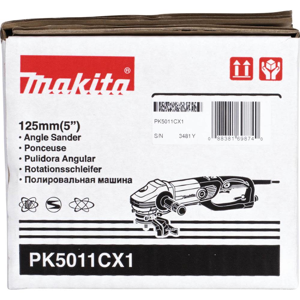 Makita 5 in. Electronic Stone Polisher with Splash Guard - Ascmtools