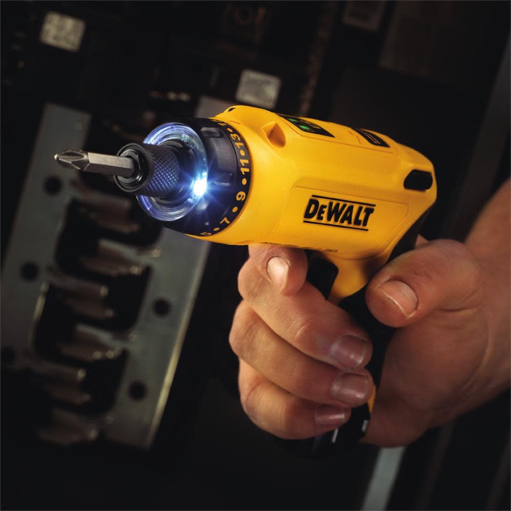 DEWALT 8 V MAX Gyroscopic Screwdriver 2 Battery Kit - Ascmtools