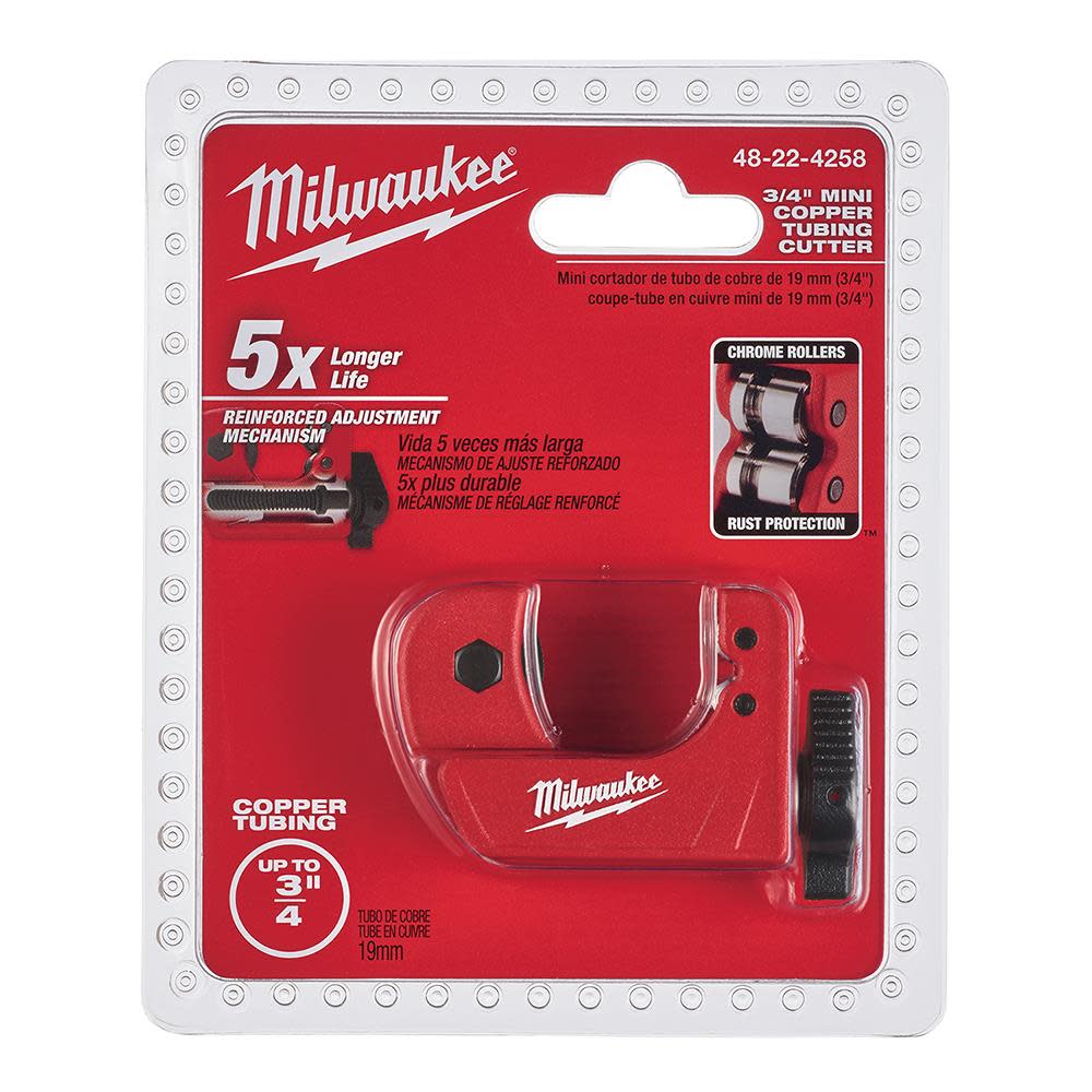Milwaukee 3/4 in. Mini Copper Tubing Cutter - Ascmtools