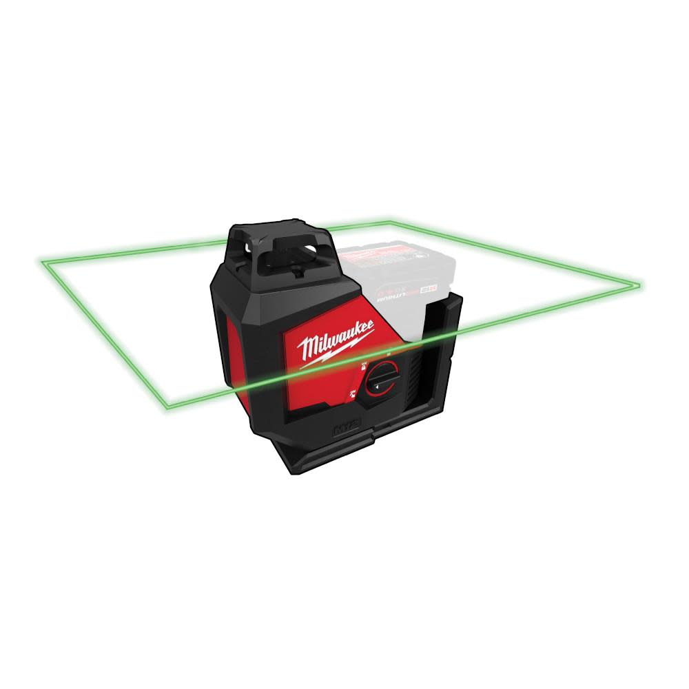 Milwaukee M12 Green 360 Single Plane Laser - Ascmtools