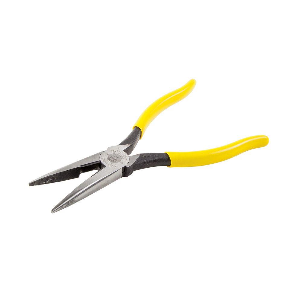 Klein Tools 8″ Long Nose Pliers Side Cutting - Ascmtools