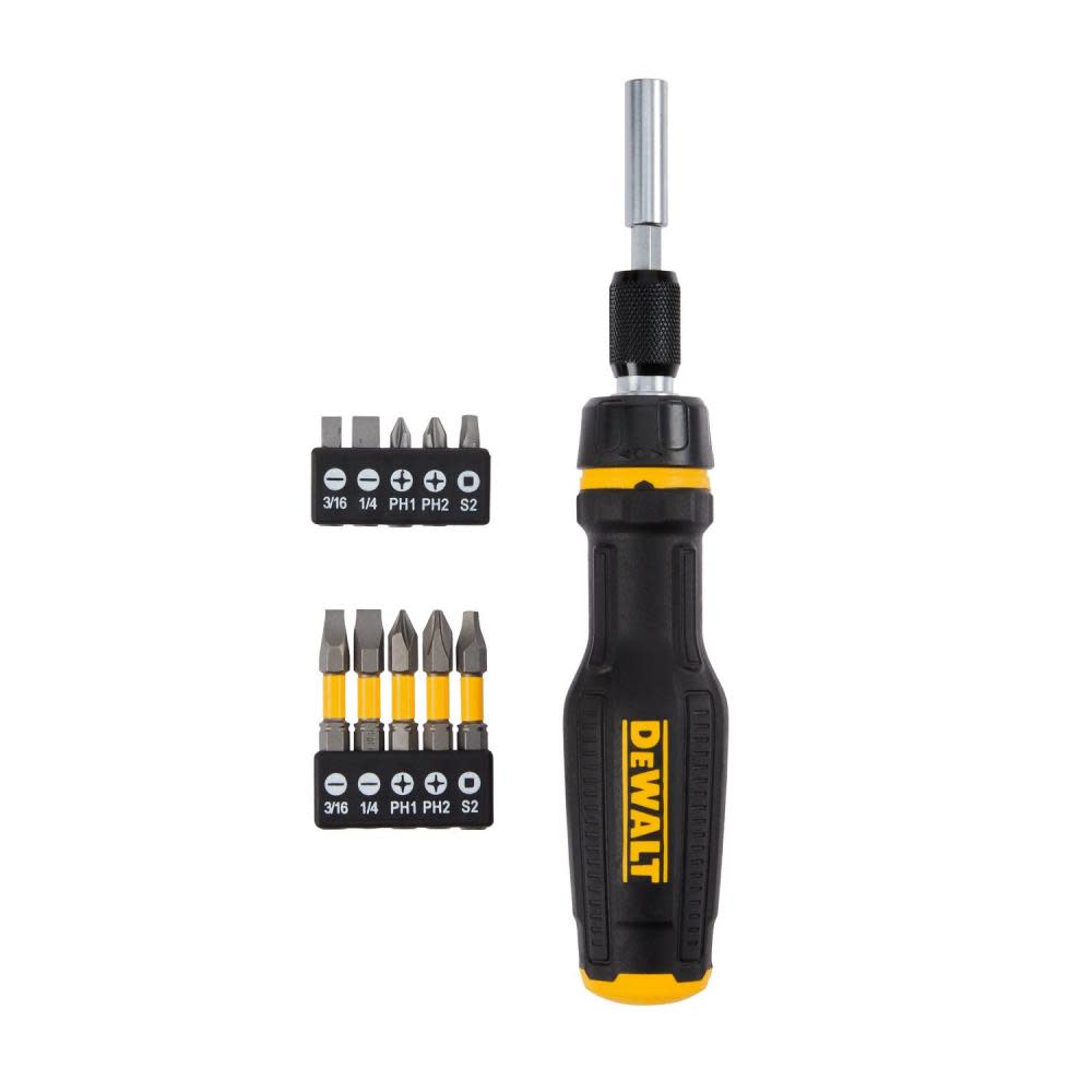 DEWALT MAXFIT Screwdriver Telescoping Multi Bit 10pc - Ascmtools