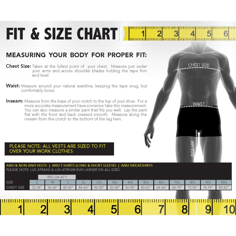 Occunomix Hi-Vis Yellow Black Bottom Wicking Birdseye Shirt Long Sleeve 5X - Ascmtools