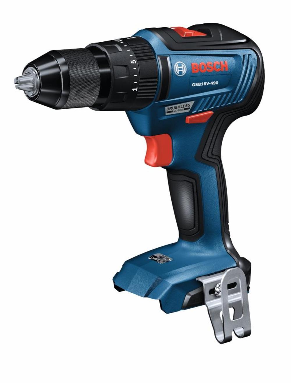 Bosch 18V EC Brushless 1/2 In. Hammer Drill/Driver Bare Tool - Ascmtools