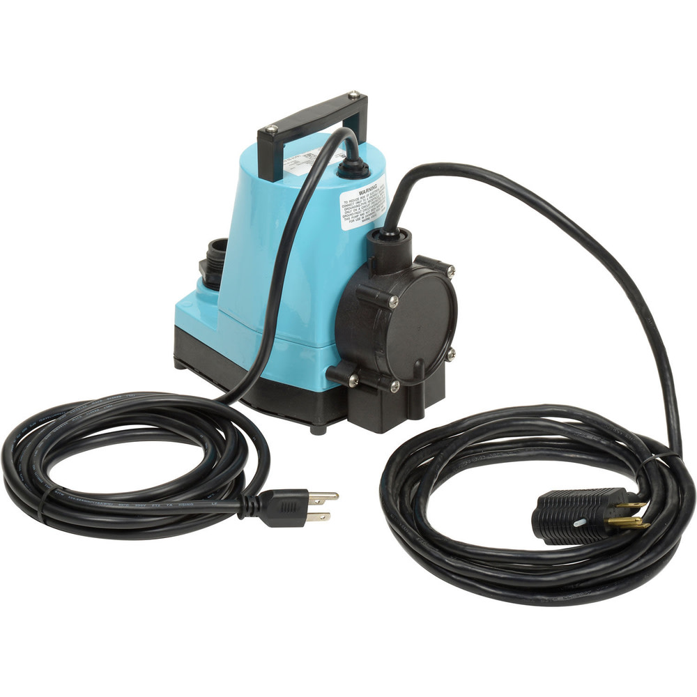 Little Giant Pump 5-ASP 1/6HP 115V Submersible Utility Pump with Piggyback Diaphragm Switch - Ascmtools