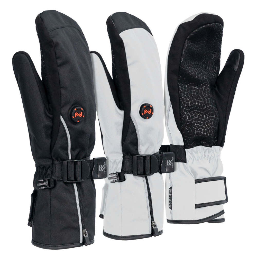 Mobile Warming Storm Heated Mitten Unisex White Medium - Ascmtools