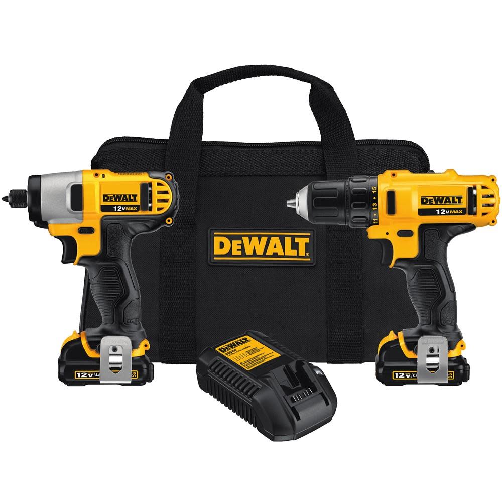 DEWALT 12V MAX 2 Tool Combo Kit - Ascmtools
