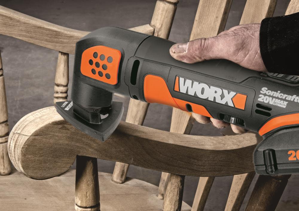 Worx 11-Piece Cordless 20-Volt Oscillating Tool Kit - Ascmtools