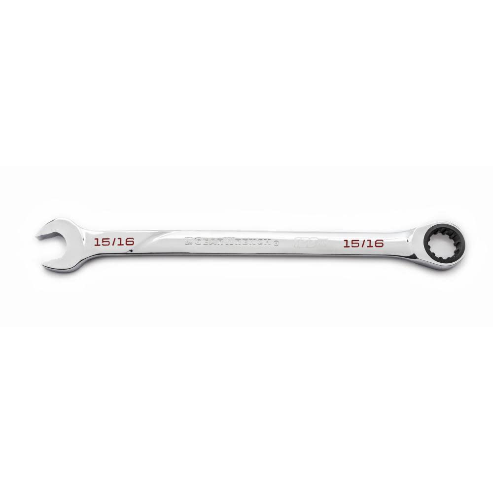 GEARWRENCH 120XP Combination Ratcheting Wrench Universal Spline XL 15/16″ - Ascmtools